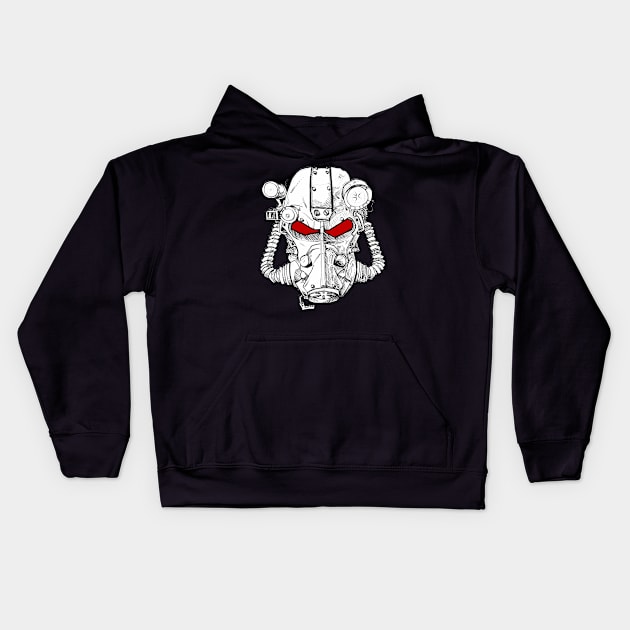 Wasteland Power Kids Hoodie by paintchips